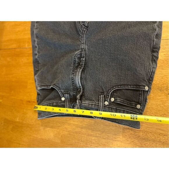 Madewell The Perfect Vintage Dark Jeans Size 24 Frayed ankles - Picture 6 of 9